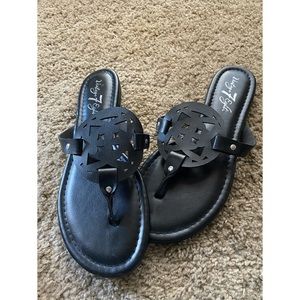 Brand New! Tory Burch Miller Sandals Dupe!